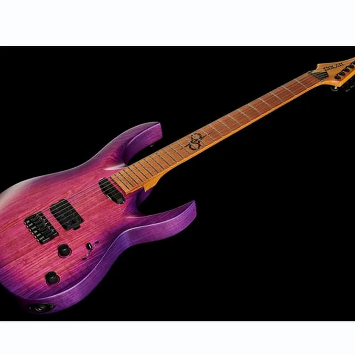 Solar Guitars Ab 1 6Htpb Trans Red Purple