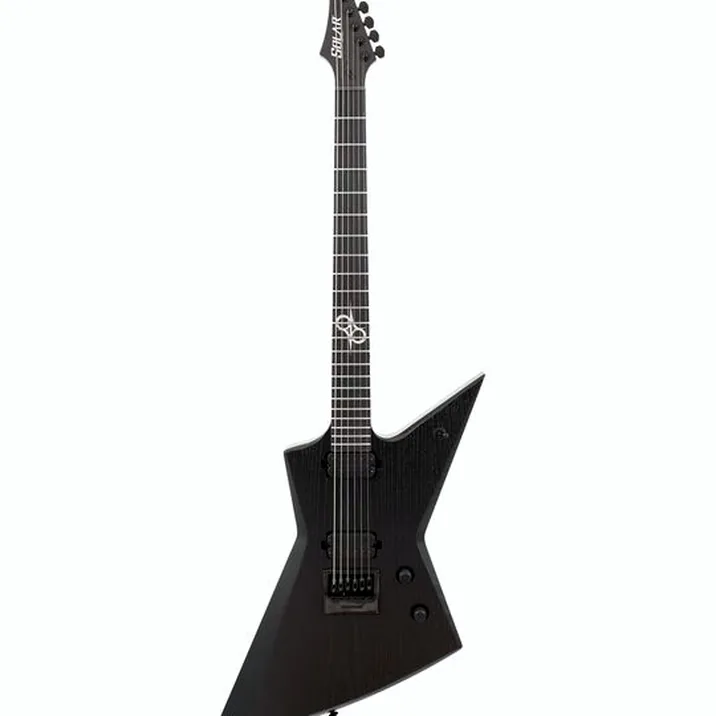 Solar Guitars E1.6BOP 27 Black Open Pore