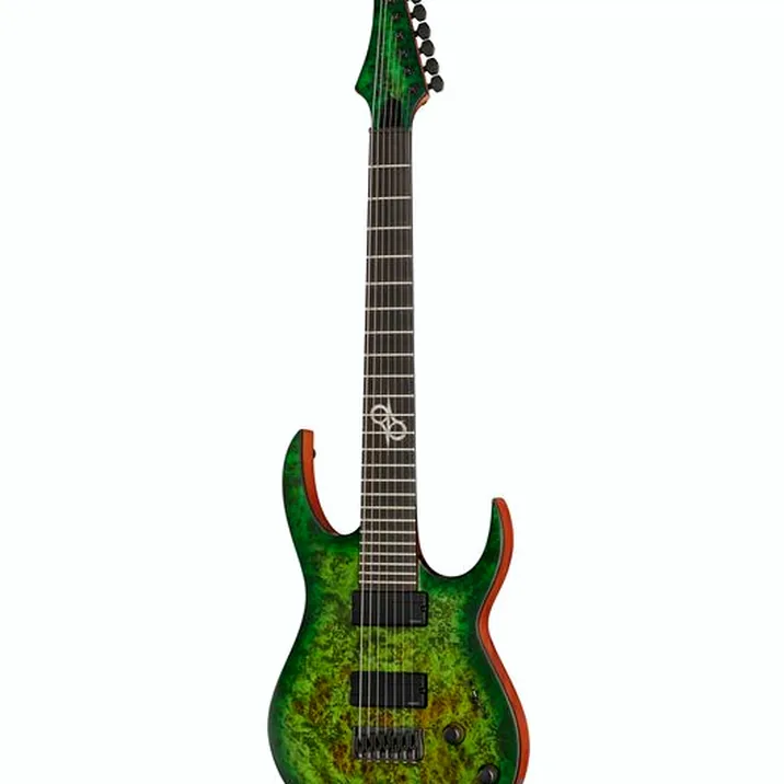 Solar Guitars S1.7AHLB Lime Burst Matte