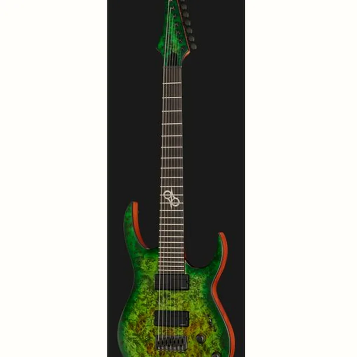 Solar Guitars S1.7AHLB Lime Burst Matte
