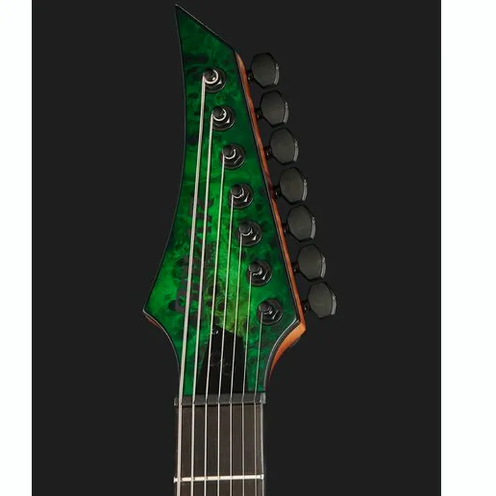 Solar Guitars S1 7Ahlb Lime Burst Matte