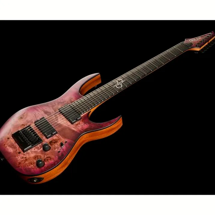 Solar Guitars S1 7App Poplar Purple Burst