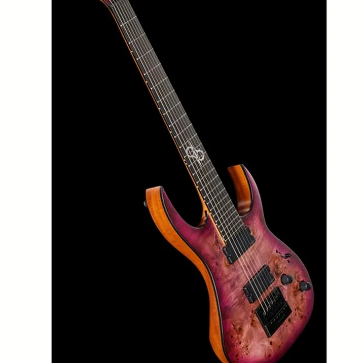 Solar Guitars S1 7App Poplar Purple Burst