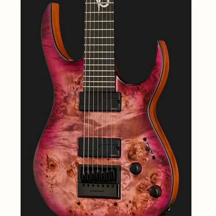 Solar Guitars S1 7App Poplar Purple Burst