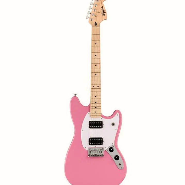 Squier Sonic Mustang HH Flash Pink