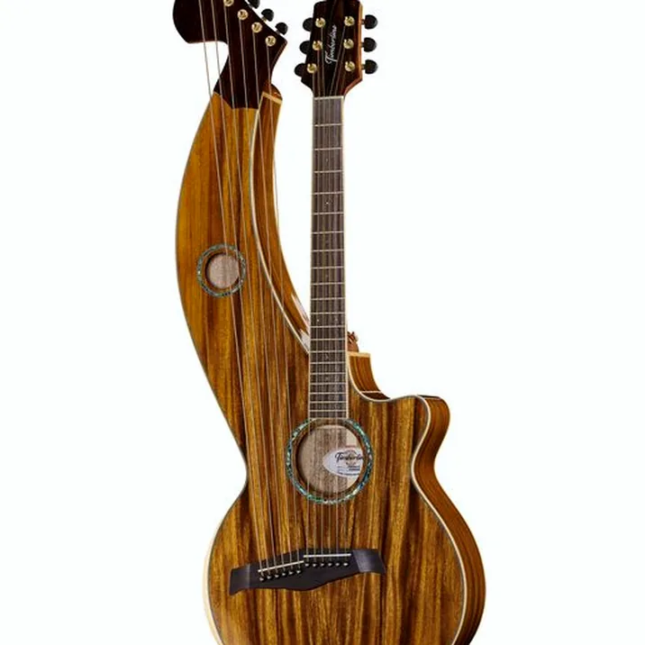 Timberline Guitars T60HGc-e Harp Guitar
