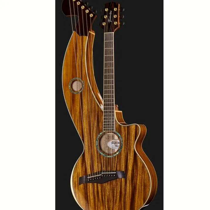 Timberline Guitars T60HGc-e Harp Guitar