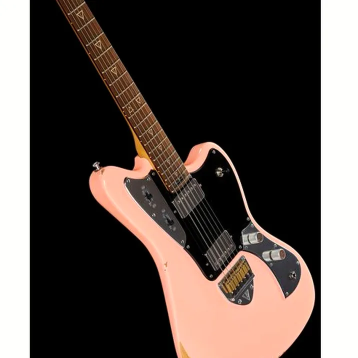 Valiant Guitars Jupiter Mola Pink Aged