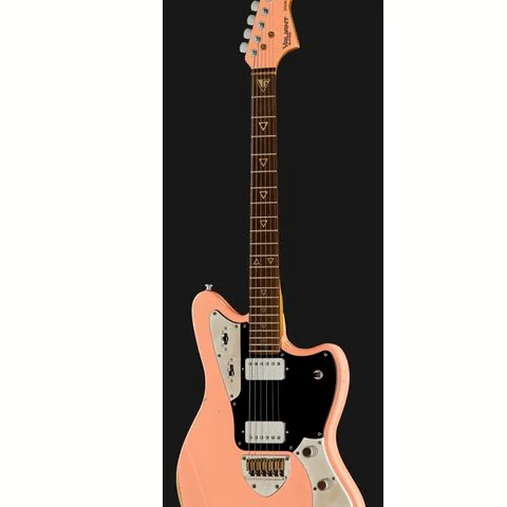 Valiant Guitars Jupiter Mola Pink aged