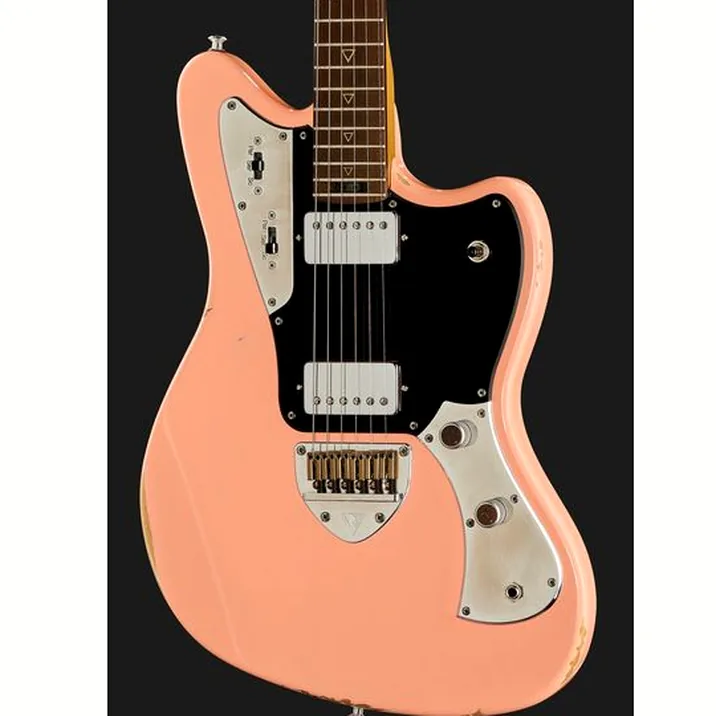 Valiant Guitars Jupiter Mola Pink Aged
